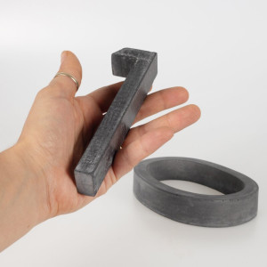 Buchstaben BETALY® A-D Beton, feinem Marmor, Quarz und Flussand H 150