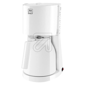 Melitta Enjoy-Therm weiß – Filterkaffeemaschine 1,0 l Thermokanne