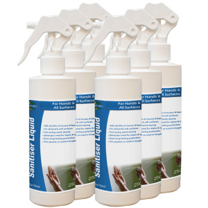 Alcohol Based Hand Sanitiser Liquid with Fast Drying Formula