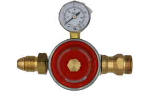 Reduktor APZ400 I st. 0,5-2 bar 40 kg/h POL x GZ3/4" z manometrem