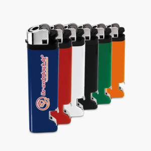 Feuerzeug 15 Standard-Opener, Orange, mit Aufdruck (1-seitig: 1-farbig), 200 Stück