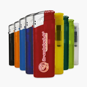 Feuerzeug 17 Click Frozen, Weiß, mit Aufdruck (1-seitig: 1-farbig), 200 Stück