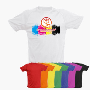 T-Shirts Breath, Grün-M, mit Aufdruck (10 x 10 cm), 25 Stück
