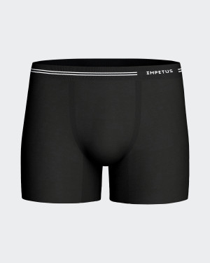 IMPETUS Boxer de hombre Cotton Seamless NEGRO (L)