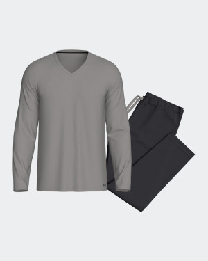 IMPETUS Pijama de homem Soft Premium CINZENTO (L)