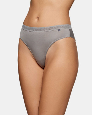 IMPETUS Tanga de mulher Soft Premium CINZENTO (M)