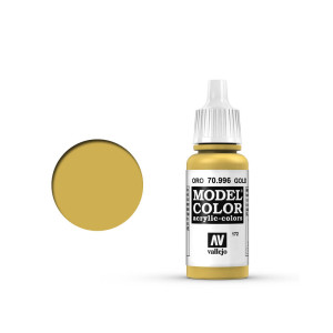 Pintura Acrílica Vallejo Model Color Oro 18 ml