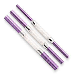 Indigo Nails Diamond C-Curve Pipe Set Violet  3 SZT