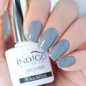 Indigo Nails Blackmail - Lakier hybrydowy Szary 7 ML