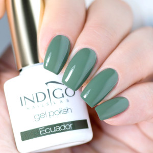 Indigo Nails Ecuador - Lakier hybrydowy Zielony 7 ML
