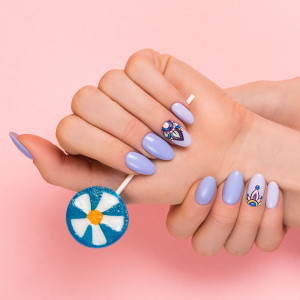 Indigo Nails Lazy Daisy - Lakier hybrydowy Fioletowy 7 ML