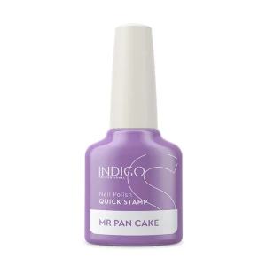 Indigo Nails Lakier do stempli Quick Stamp Mr Pan Cake Fioletowy 7 ML