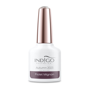 Indigo Nails Fiolet Mignon - Lakier hybrydowy Fioletowy 7 ML