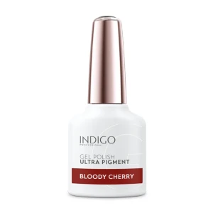 Indigo Nails Bloody Cherry - Lakier hybrydowy Ultra Pigment Bordowy 7 ML