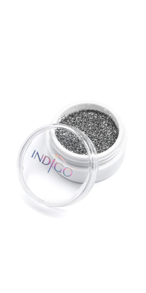 Indigo Nails Flash Effect Giga Flash Srebrny 2,5 G