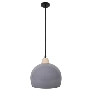LAMPA WISZĄCA MONROE 1X60W E27 SZARY Candellux