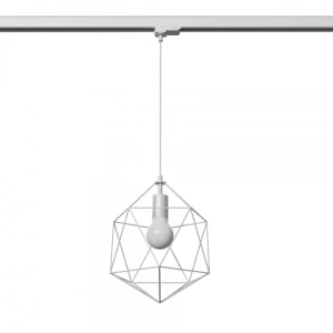 Lampa wisząca GASPARE biała E27 4000K 7,5W 690lm