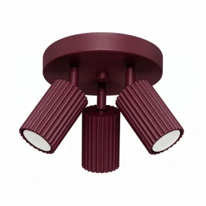 Plafon KARBON 3P burgund