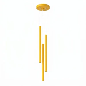 Lampa wisząca PASTELO 3P żółta