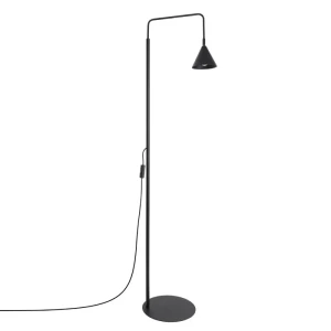 Lampa podłogowa NOX czarna