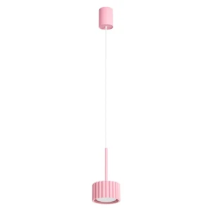 Lampa wisząca AURA 1 różowa Gx53