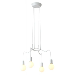 Lampa wisząca biały mat 4X40W E27 BASSO 34-71002 Candellux