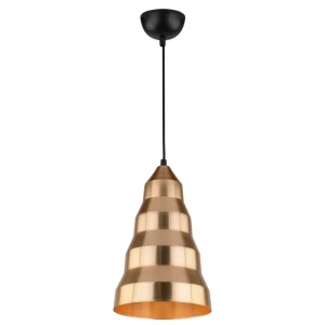 Metalowa lampa wisząca złota 1X40W E27 VESUVIO 31-58560 Candellux