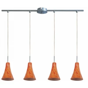 Czteropunktowa lampa wisząca 4X40W E14 RUFI 34-14668 Candellux