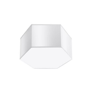 Biały plafon Sunde 15 SL.1058 Sollux lighting