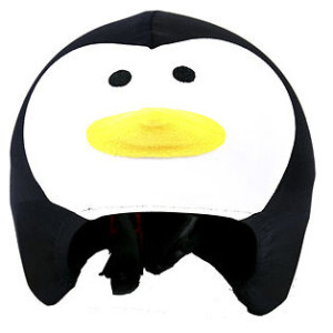 Nakładka na kask narciarski Coolcasc Penguin