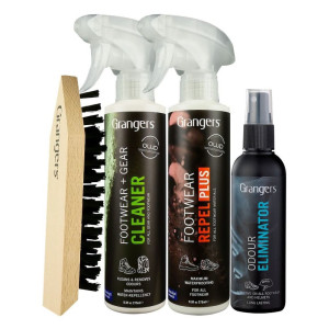 Zestaw do pielęgnacji obuwia Grangers Footwear Care Kit