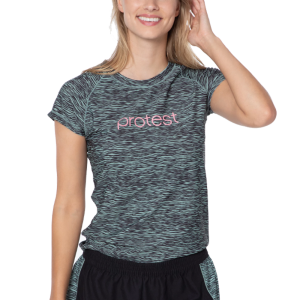 Koszulka damska do pływania Protest Icatu Zebra Rashguard 7621121