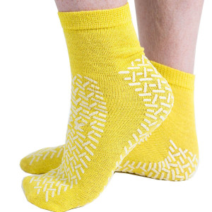 Fall Prevention Slipper Socks Extra Large (Packs of 5 Pairs)