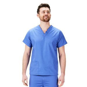 Scrubs Tunic Top Mid Blue (Clothing Size: 5XL)
