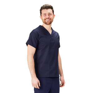 Scrubs Tunic Top Navy (Clothing Size: 5XL)