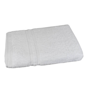 White Bath Towel
