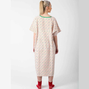 Hospital Nightdress Open Back (Clothing Size: XL)