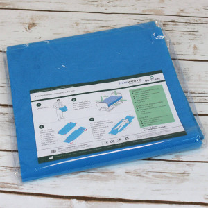 Ambulance Fitted Stretcher Sheets (Colour: Blue, Size: 80cm x 198cm)