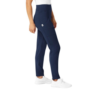 RENEW Women's High Waist Scrub Trousers (Clothing Size: XS, Colour: Navy)