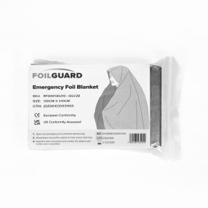 FoilGuard Foil Blanket 130cm x 210cm (Pack of 25)