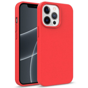 iPhone 15 Pro Max Hoesje - ECO Plastic - Rood telefoonhoesje - Mobiq Flexibele Eco Case