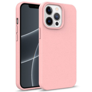 iPhone 15 Pro Max Hoesje - ECO Plastic - Roze telefoonhoesje - Mobiq Flexibele Eco Case