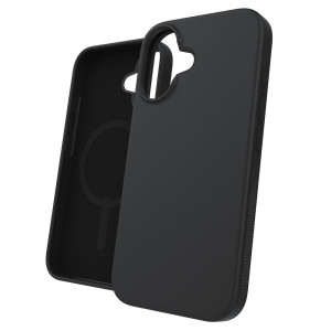 ZAGG iPhone 16 hoesje - Zwart Kunststof iPhone telefoonhoesje geschikt voor iPhone 16