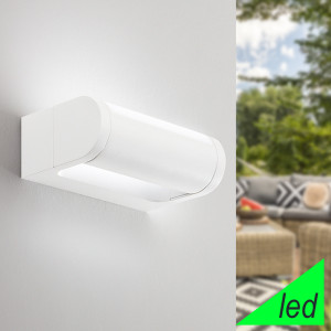 Perenz Orienta 8332 B – Applique Led 12w Ip65 Bianco, Diffusore Orientabile
