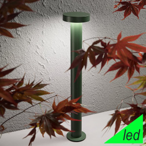 Perenz Stool 8320 Ve – Paletto Led Da Giardino Moderno 12w Ip65 Verde Opaco