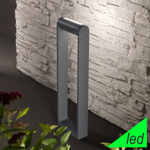 Perenz Orienta 8334 A – Paletto Led 12w Ip65 Con Diffusore Orientabile Antracite