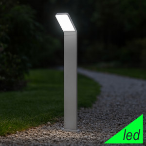 Perenz Path 8340 Gc Lc – Paletto Led Moderno Ip65 12w Grigio Cemento