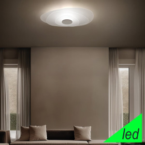 Linea Light Joint Ca095dwhwdi – Plafoniera A Parete E Soffitto Moderna Led 32w L. 58 Cm