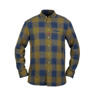 Hart Herren Hemd Urbia Blue Checked XL