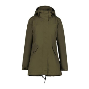 Icepeak Damenjacke Addis Dunkel Oliv 42
